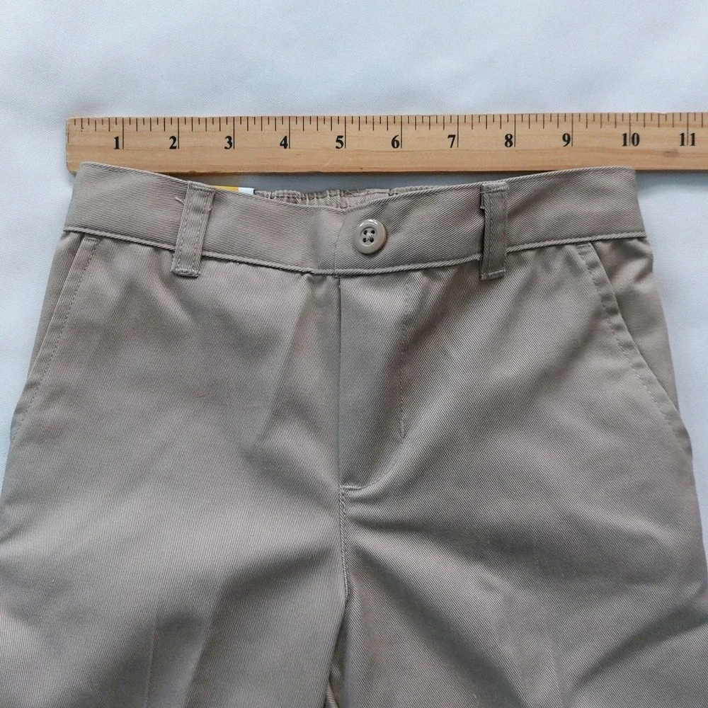 Classroom  Preschool  Co-ed  Flat Front Pants  Khaki Toddler Kids Size 3‎